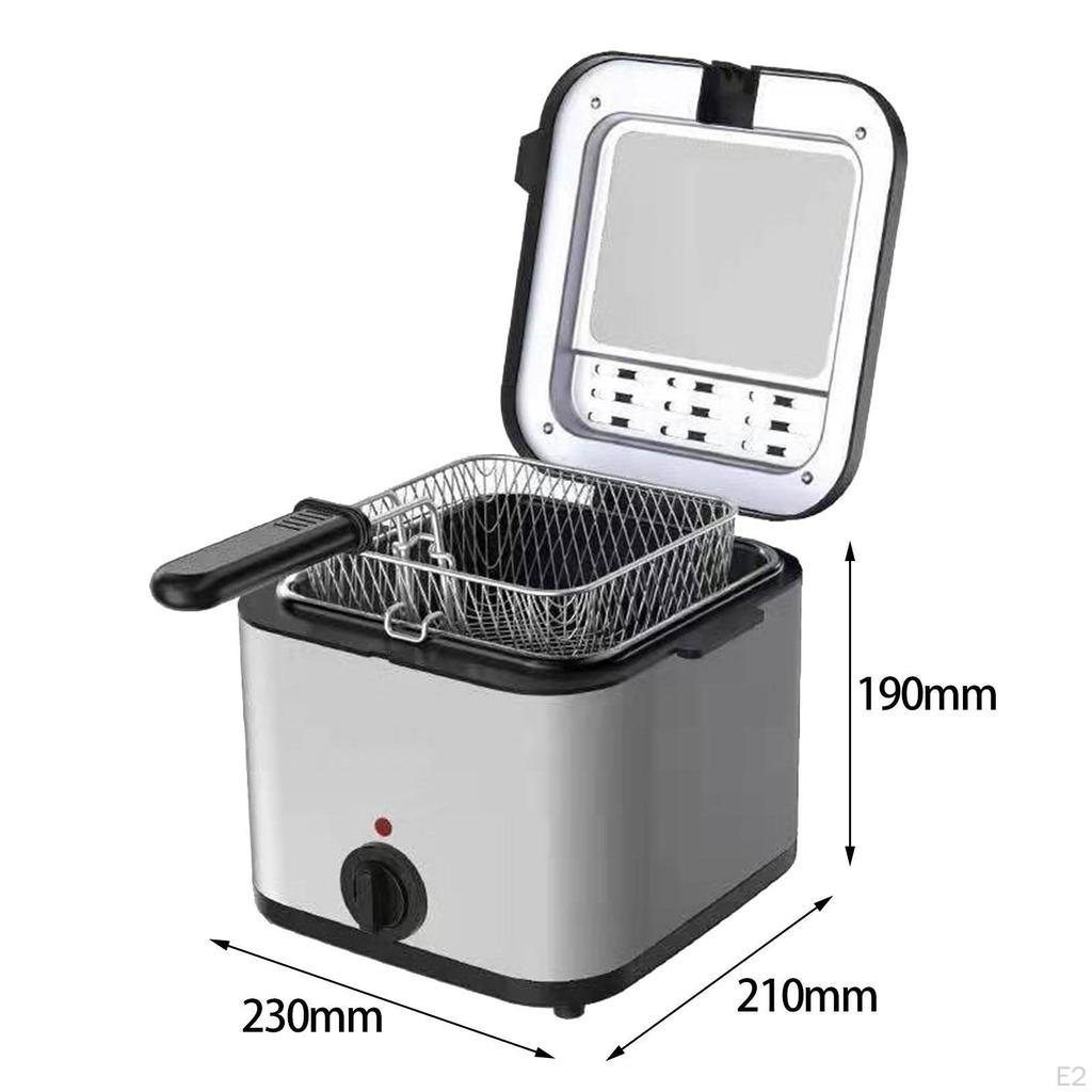 Deep Frying Pot Nonstick Coating Fryer for Restaurant Kitchen Vegetable