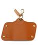 Key Case Leather Genuine Leather Cowhide Unisex Discolored Brown Brown [IL BISONTE] Women's Men's