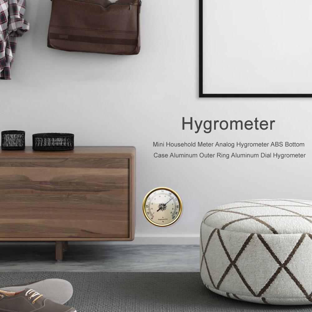 2 в 1 измеритель влажности и температуры настенный прозрачный гигрометр термометр инструмент для офиса мастерской школы