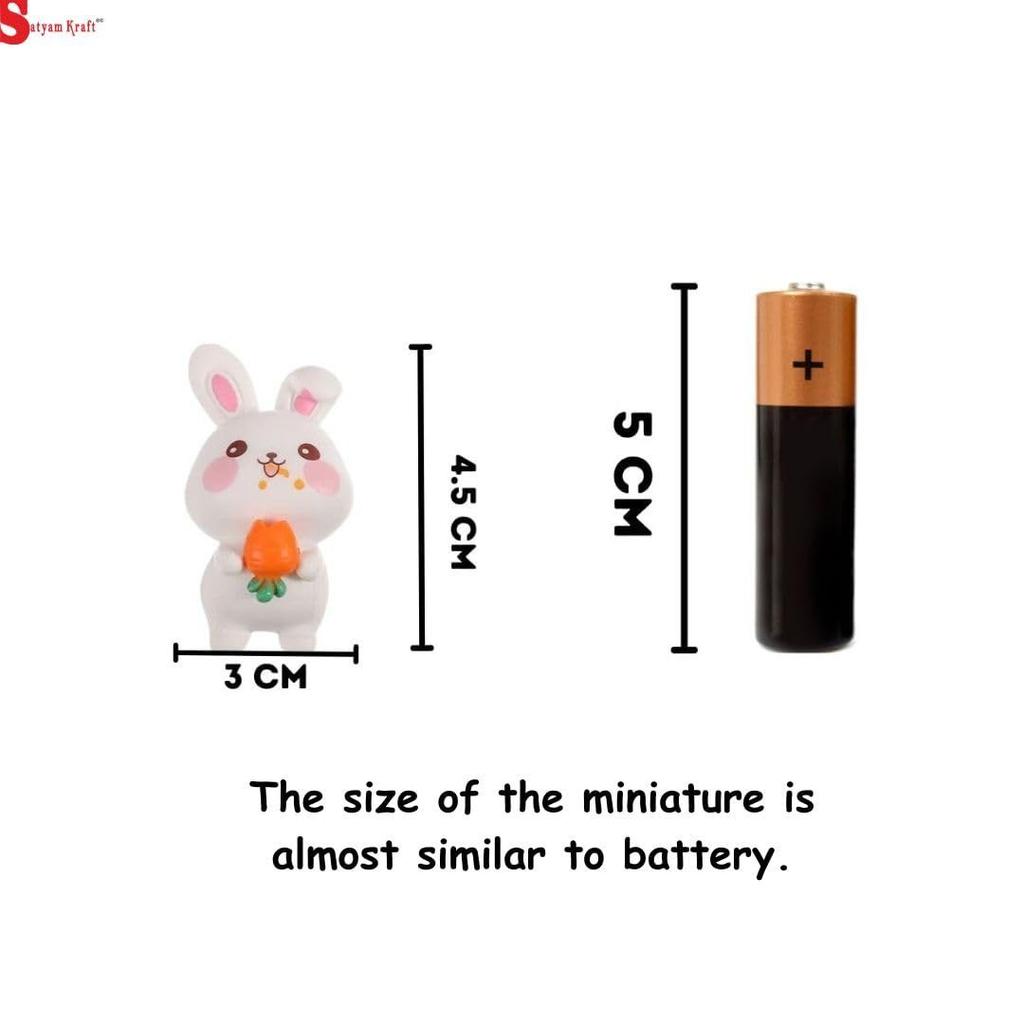 SATYAM KRAFT 1 комплект миниатюрный набор кроликов для уникального подарка,