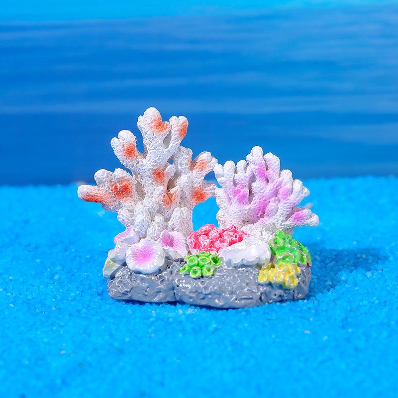 Подводные коралловые украшения для морской жизни: Украшения из смолы для аквариума «Медузы и куколки»