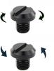 Mirror Hole Cover Caps M10 x 1.25 Positive Screw + Reverse Screw Motorcycle Mirror