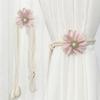 Креативная лента для подвязывания штор с цветами, регулируемая лента для подвязывания марлевых штор, веревка для подвязывания, украшение для штор