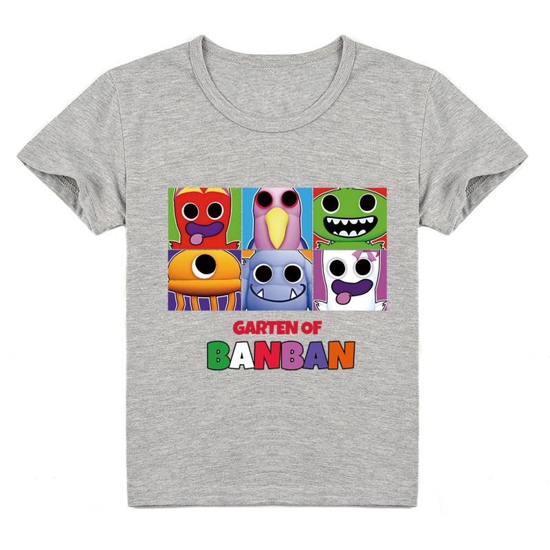 Новое поступление, модная детская футболка Garten of BANBAN с 3D принтом и короткими рукавами для детей