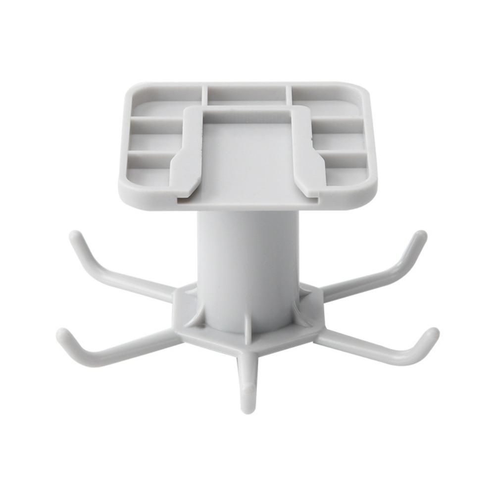 6-Claw Wall-Mounted Hooks No Punching Multifunctional Shelves Adhesive Hooks  Utensils Storage