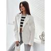 Tooxika Autumn And Winter New Long-sleeved Single-breasted Solid Color Suit Jacket For Women