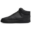 Court Vision Mid Next Nature Triple Black Men Sneakers DN3577-003