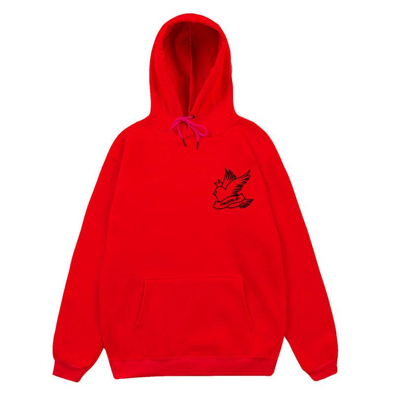 Новые поступления Lil Peep Hoodie Unisex Cry Baby Print Hooded Sweatshirt Lil.Peep Rapper Hip Hop Hoodies Unisex Women Streetwear Hoody