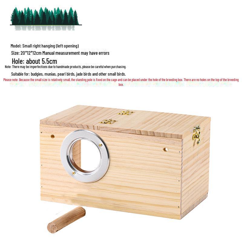 Прозрачный ящик для разведения попугаев: Черный феникс, тигровая шкура, дизайн с пионами, подвесной домик в виде птичьего гнезда.