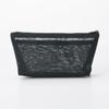 MUJI Nylon Mesh Pencil Case with Width 17 X Height 10 X Gusset 5 Cm NDE06A1S Gusset, Black, Approx.