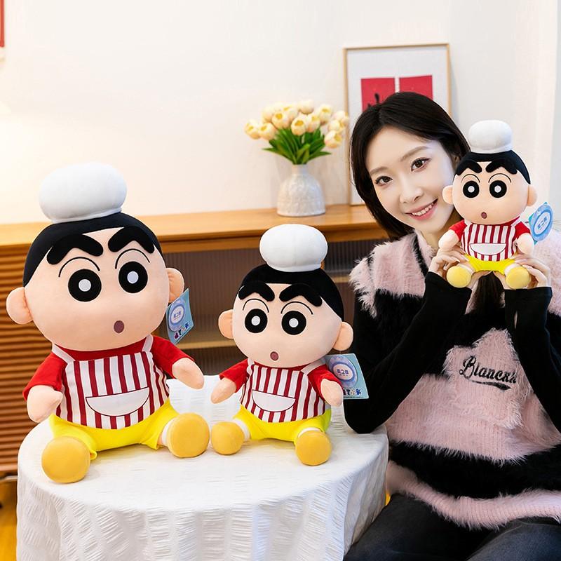 Cartoon Chef Plush Toy Kids Adults 22cm 30cm 40cm Soft Stuffed Doll Home Kitchen Decor Birthday Gift