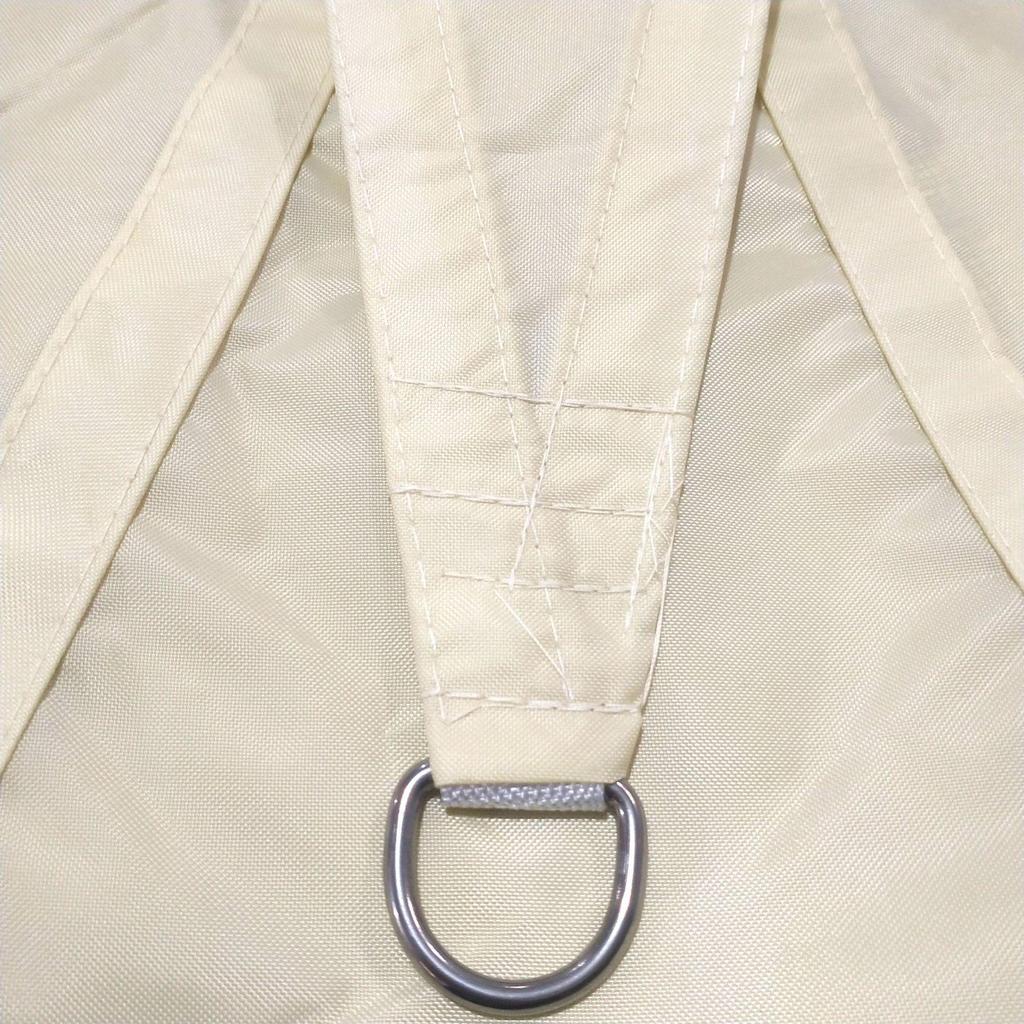 Waterproof Right Angle Triangle Sunshade Sail for Courtyard and Pool - UV Protection Canopy