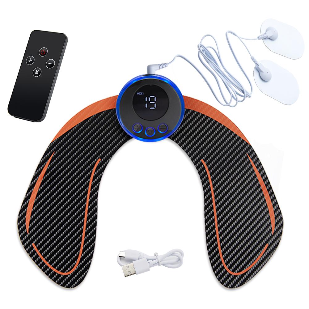 Электрический EMS тренажер для бедер, фитнес-тренажер для ягодиц, вибратор, формирователь, наклейка, стимулятор мышц, машина для похудения, массаж, расслабление