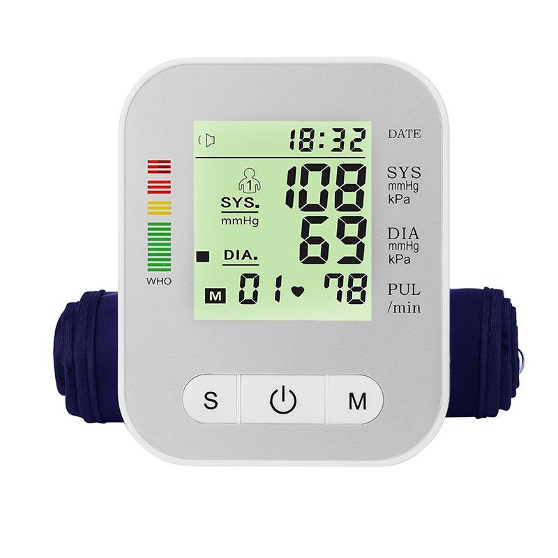Цифровая автоматическая электронная умная машина для измерения артериального давления, манжета на плечо