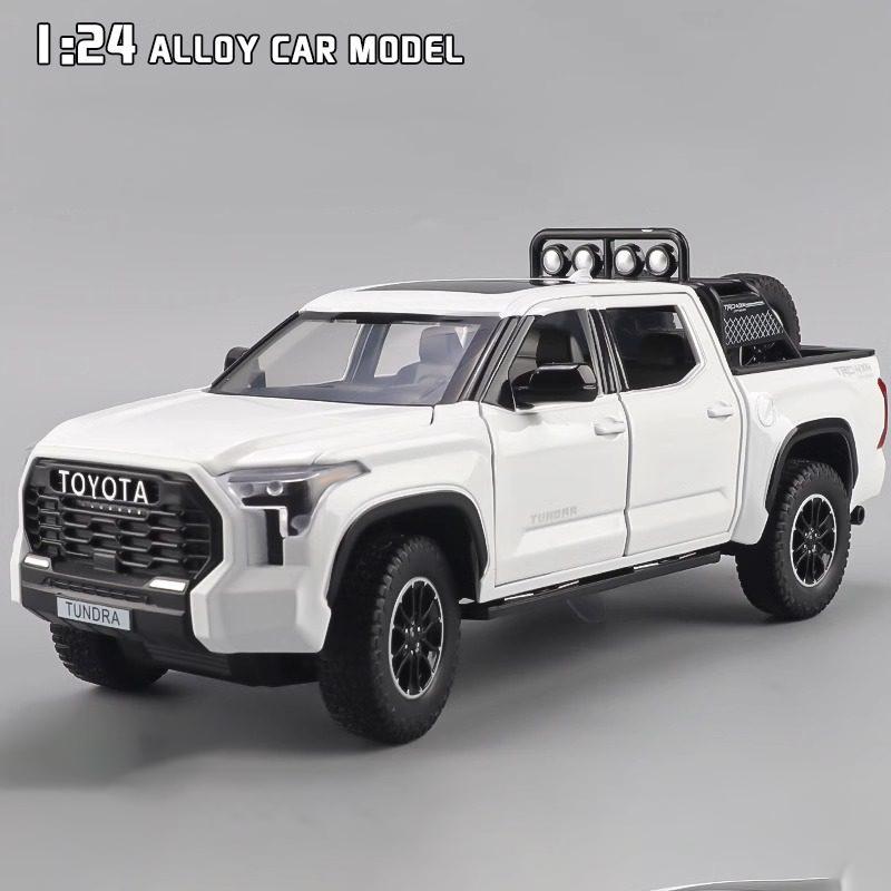 1:24 Toyota Land Cruiser LC80 FJ LC250 Tacoma Tundra Внедорожник SUV Металлический Литой Модель Автомобиля Домашние Модные Украшения Коллекция