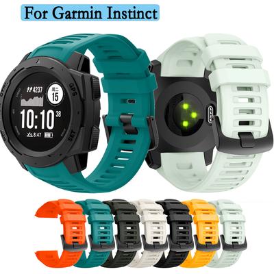 Ремешок для Garmin Instinct Высококачественный силиконовый спортивный ремешок для часов Регулируемый браслет для замены