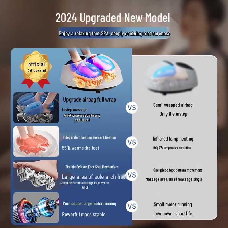 Вспомогательный электрический массажер для ног, штепсель CN (адаптер в комплекте)