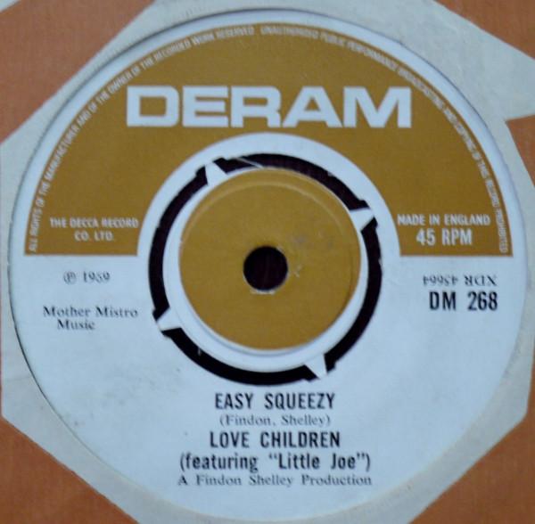 7-дюймовая пластинка LOVE CHILDREN, LITTLE JOE - Easy Squeezy DM268 Deram 1969 UK Rock Б/у