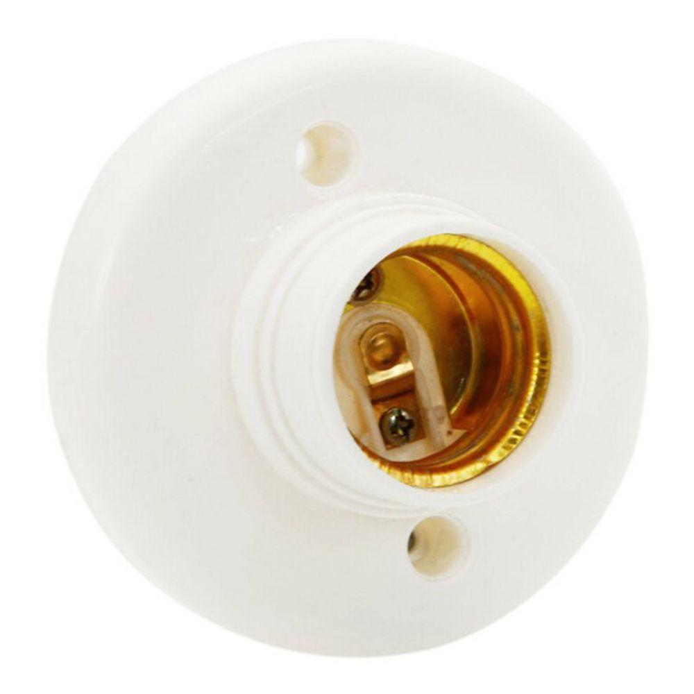 Plastic Shell Ceiling Light LED Conversion Adapter Converter  E27  Bulb Base Lamp Holder
