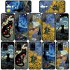 Phone Case for Samsung Galaxy S24 S23 iPhone 15 14 Xiaomi Redmi Note 13 12 11 8 10 9 Pro Max X XR OPPO A15 Huawei Starry Night Van Gogh Painting Cover