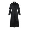 Solid Color Priest Cos Costume Halloween Priest Medieval Vintage Cosplay Costume