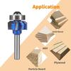 Многолезвийная концевая фреза с радиусом скругления углов, повышающая износостойкость, с долгим сроком службы, для работ по декорированию мебели, в одиночных установках