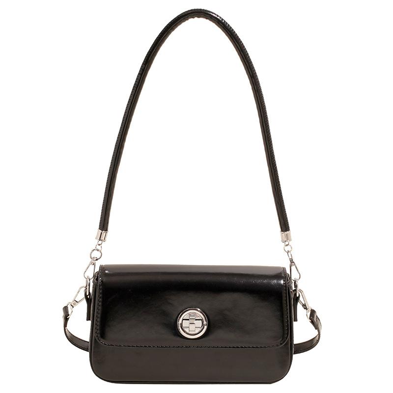 Spring and summer trend new simple and fashionable women's small square bag casual versatile high sense commuting solid color messenger bag