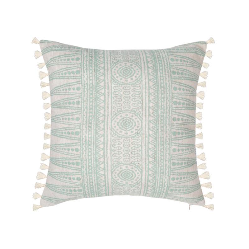 Ретро Кантри Принт Хлопково-Льняная Наволочка-Подушка