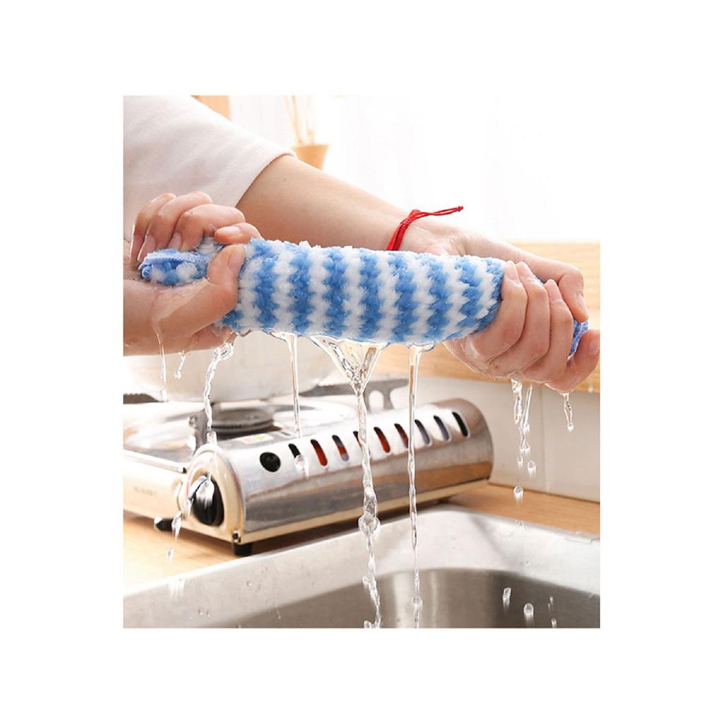 1 шт. Салфетка из микрофибры, размер 28x30, впитывающая влагу, мягкая, текстурированная, устойчивая к пятнам и запахам, многофункциональная салфетка для уборки