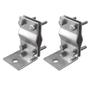 Kashimura LED Work Light Brackets, Set of 2, Stainless Steel, Torii Mount, with Scratch-Resistant Rubber, NML-117