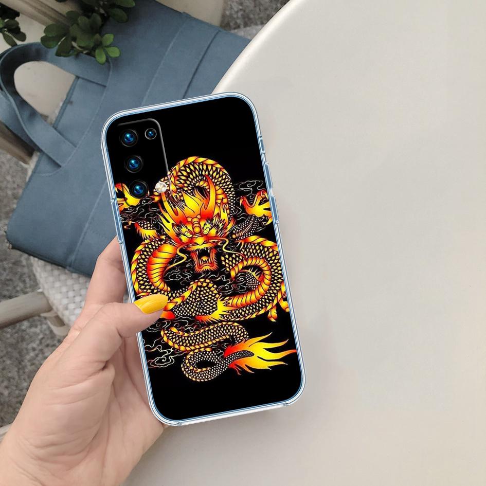 LO25 Chinese Dragon Phone Case for Motorola Moto Edge 20 30 40 50 S30 Fusion Ultra Pro Neo Lite + G200 G23