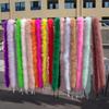 11g-50g Thick Turkey Feathers Boa 2Yards Hairy Fluffy Feather Scarf for Wedding Costumes Party Dresses Sewing Plumas Accessories