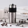 Профессиональная регулируемая ручная кофемолка из нержавеющей стали 304, портативная кофемолка