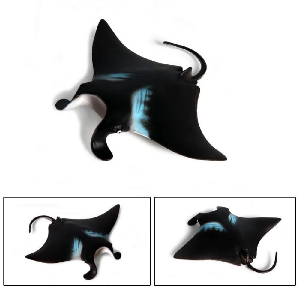 Fish Model Manta Ray Model Simulation Sea Life Action Figurines Ocean Animal Figures  Kids Toy