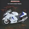 1:9 Suzuki Hayabusa GSX-1300R Литой Модель Мотоцикла из Сплава Симуляция Коллекция Украшение Модное Украшение Подарок Для Детей
