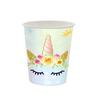 Colorful Unicorn-themed Disposable Tableware Set for Children's Birthday Party Scene Decoration Supplies