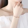 S925 Sterling Silver Transfer Small Waist Bracelet Women's Fashion Bracelet Silver Hand Jewelry