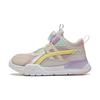 Li Ning Comfortable Versatile Durable Mid-Top Kids Running Shoes Kids Running Shoes Pink White YKNT122-2
