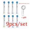 9pcs/pack Electric Toothbrush Replacement Tooth Brush Heads For Oral B Sonic Electric Toothbrush Cleaning Tooth Brush Heads
