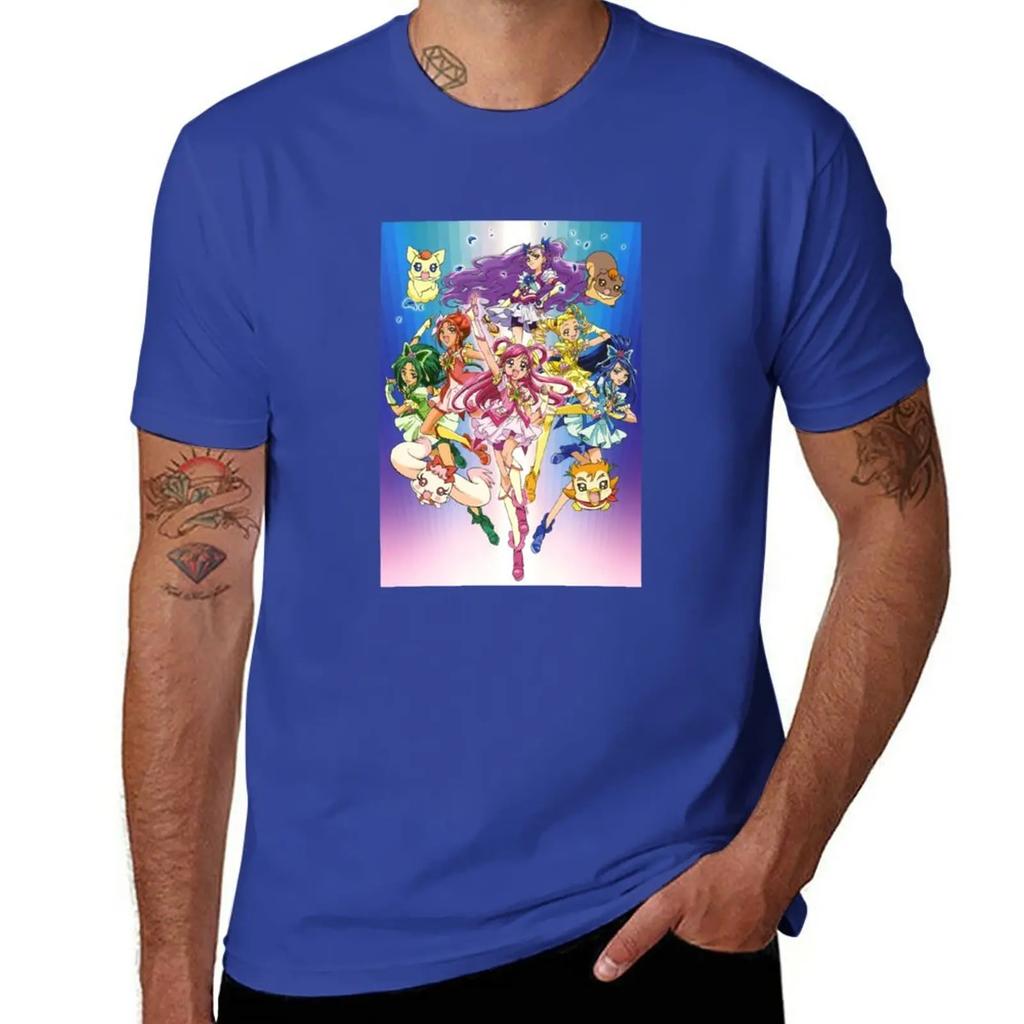 Yes! Pretty Cure 5 GoGo! T-Shirt customizeds heavyweights black t-shirts for men