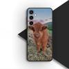 Обои с принтом коровы Силиконовый чехол для Samsung Galaxy S22 S21 S20 FE Ultra Plus A07 A15 A16 A17 A25 A37 A57 + Чехол для телефона Coque