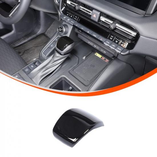 Glossy Black Center Gear Shift Knob Trim Cover For Toyota Land Cruiser LC250 24+