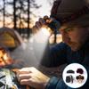 Long Runtime LED Mining Headlamp Rechargeable Hard Hat Clip Mining Lamp Fishing Head Light Running