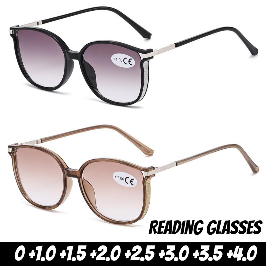 Новые модные очки для чтения с большой оправой Винтажные Серые Прогрессивные Линзы Очки Оптические по Рецепту Очки для Дальнего Зрения