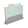 4pcs Plastic Chopping Board Set Colorful Color Coded Cutting Boards Cutting Boards  Home Kitchen