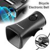 Велосипедный электрический гудок, громкий предупреждающий электрический звонок, полицейская сирена для руля велосипеда, звонок для сигнализации, скутер, дверной звонок для велосипеда