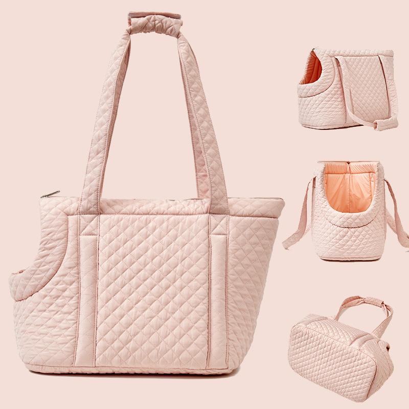 Корейская сумка для домашних животных, сумка через плечо для кошек, осень-зима, стеганая, хлопковая, для переноски щенков, кошек, собак, Garfield Kedi masoctas, портативные сумки