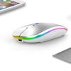 LED Light Computer Silent Mouse Colorful Gaming Bluetooth Mouse Wireless Mouse  PC/Laptop