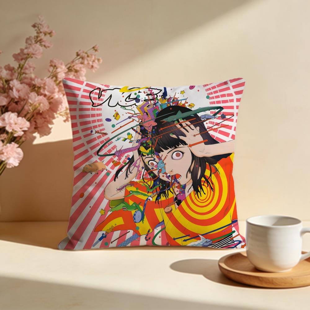 Popular SShintaro Kagoing Cushion Cover Stylish Washable Pillow Cover Ideal for Couch Bedroom Car Decoration