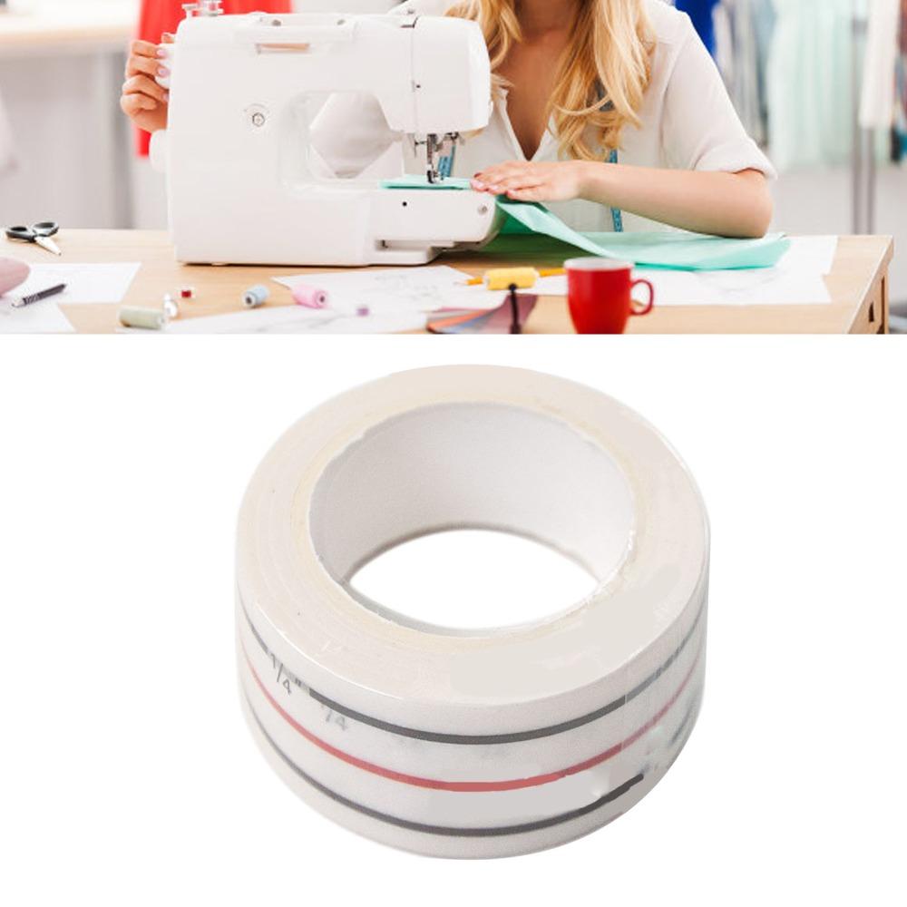 2Pcs Paper Diagonal Seam Tape Self-Adhesive Seam Guide Tape  For Sewing Machine